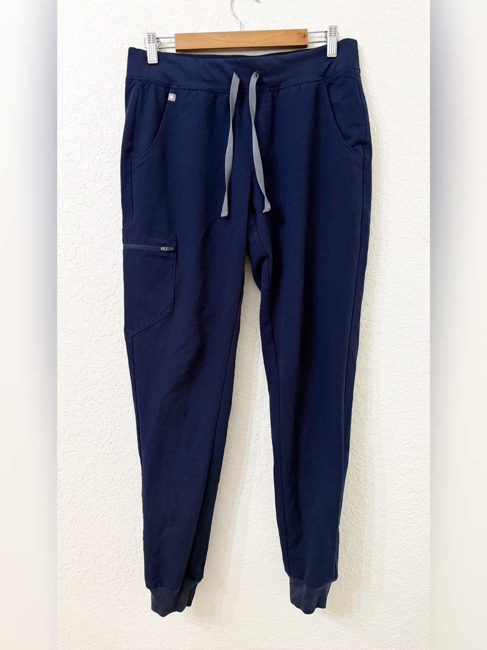 Figs Navy Zamora Jogger Scrub Pants Size MT